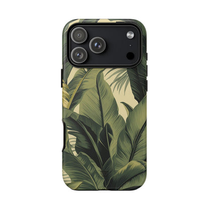 TROPICAL LEAVES | Tough Phone Case