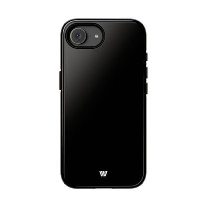 JET BLACK | Tough Phone Case