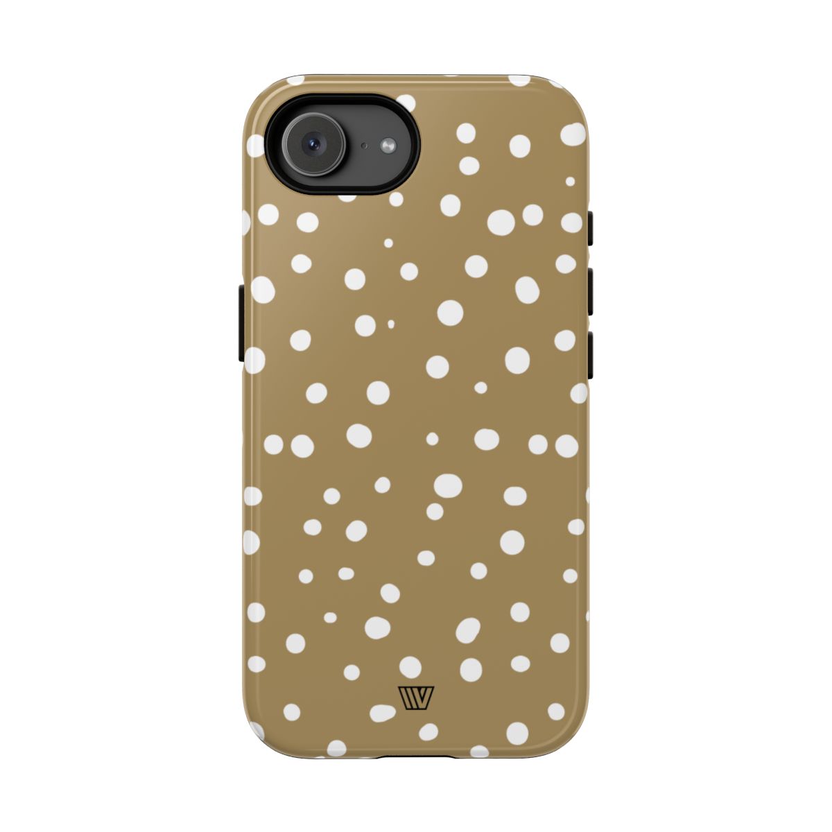 DARK BEIGE DOTS | Tough Phone Case