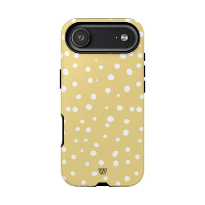 MUTED YELLOW DOTS | Tough Phone Case