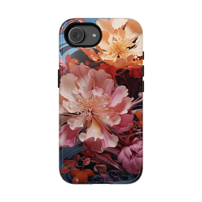 PAINT SWIRL FLOWERS | Tough Phone Case