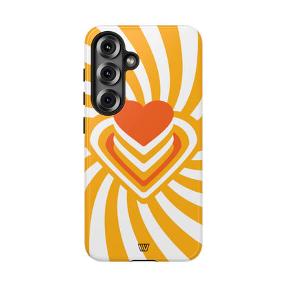 HEART RAY STACK | Tough Phone Case
