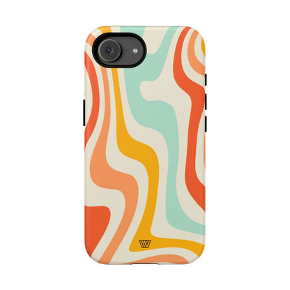 RETRO GROOVY SWIRLS | Tough Phone Case
