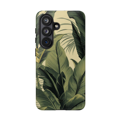 TROPICAL LEAVES | Tough Phone Case