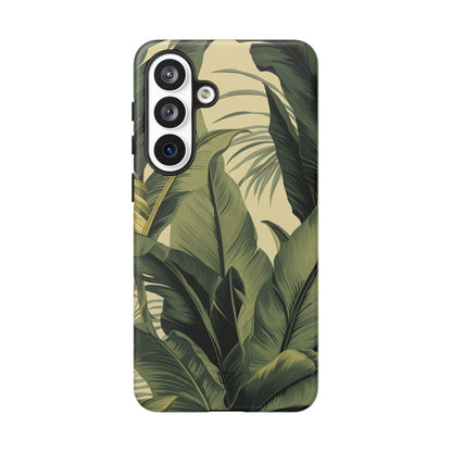 TROPICAL LEAVES | Tough Phone Case