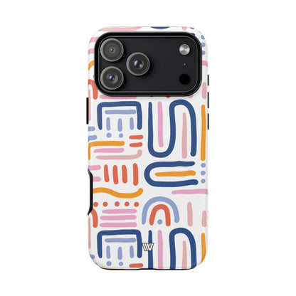 MEMPHIS BOLD LINES | Tough Phone Case
