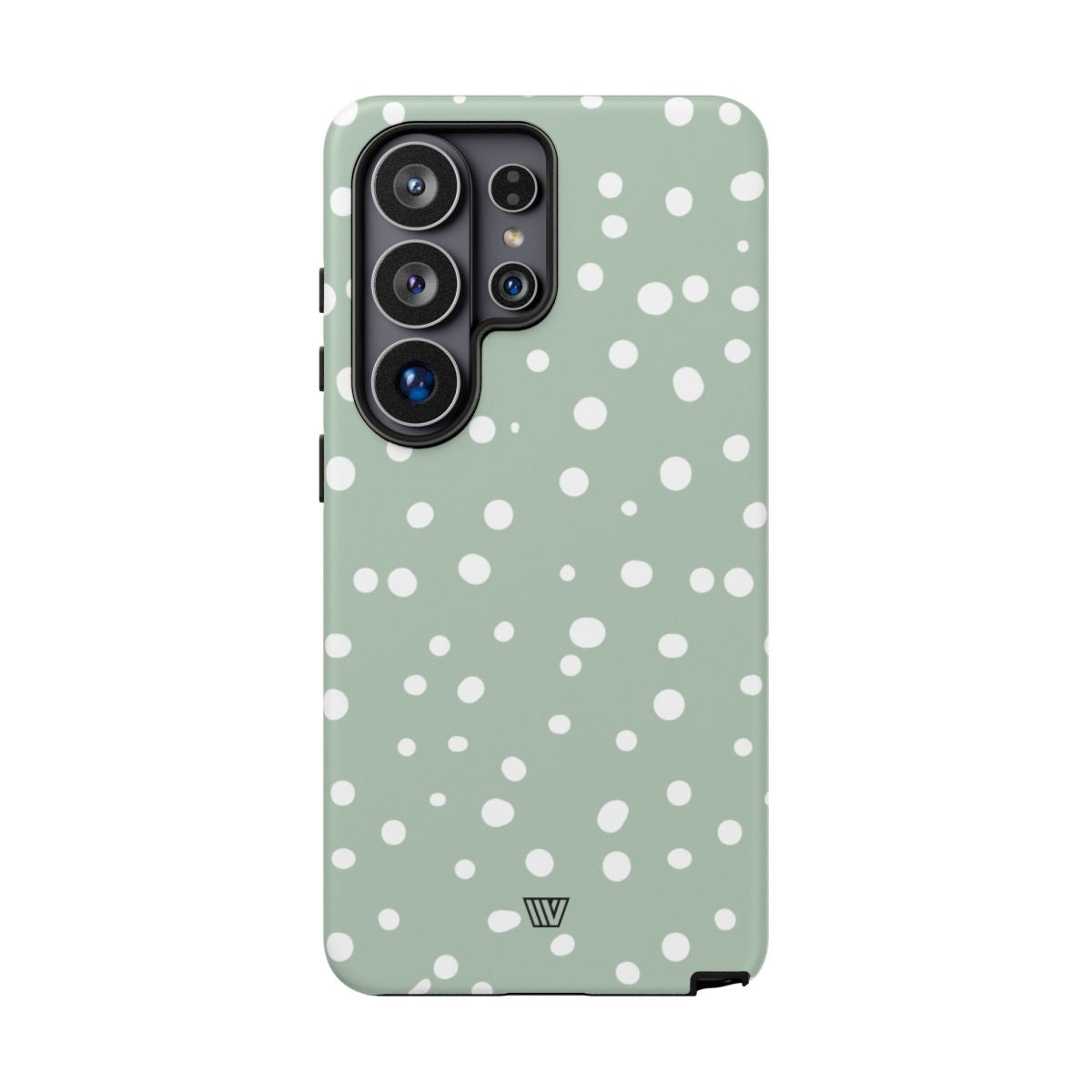 PASTEL GREEN DOTS | Tough Phone Case