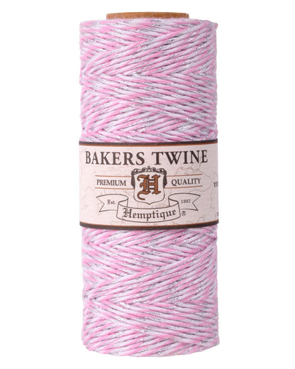 Cotton Bakers Twine 2-ply Spools Metallic