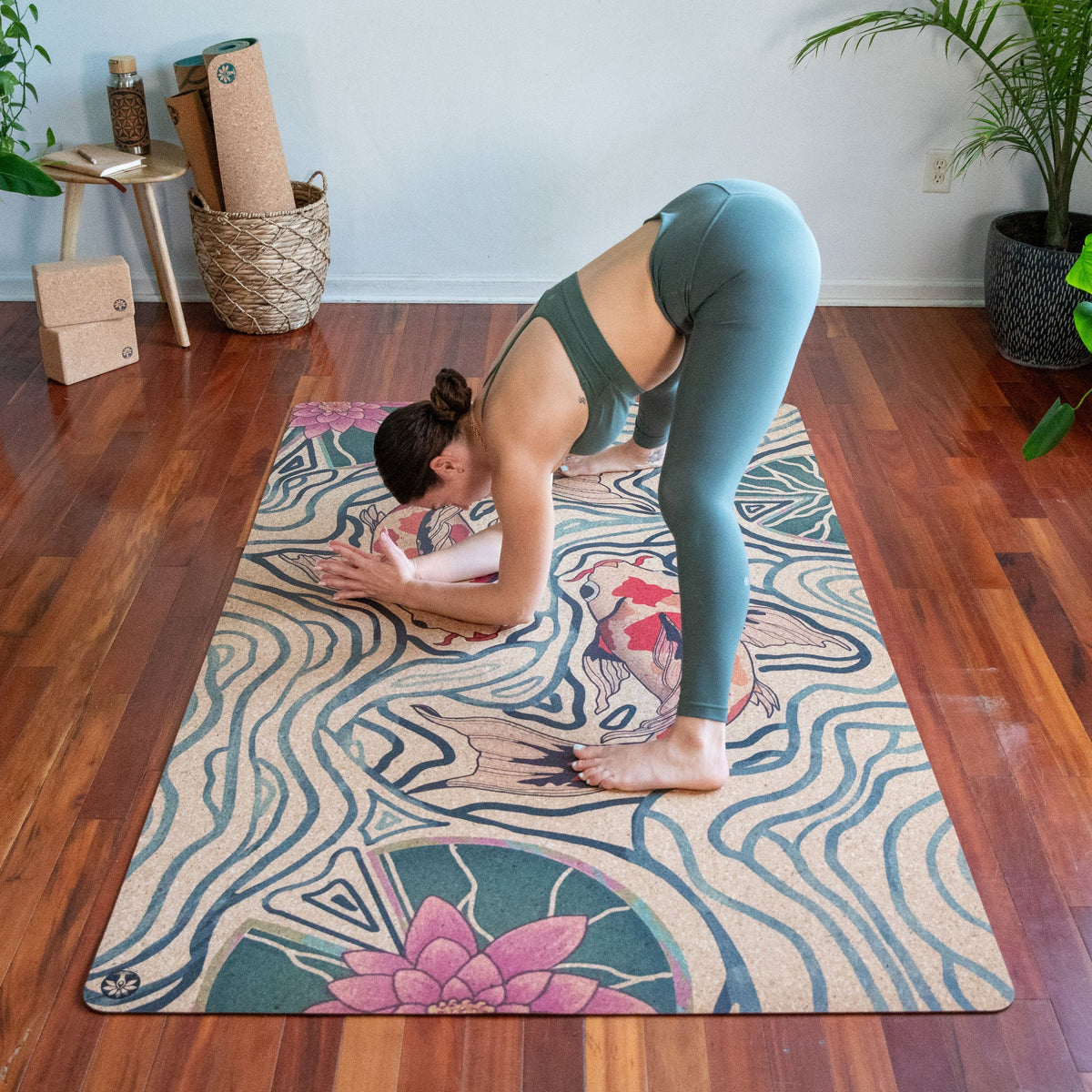 Pond of Harmony Nomad XL Cork Yoga Mat
