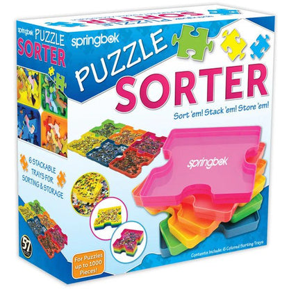 Puzzle Sorting Tray Set by Springbok Puzzles