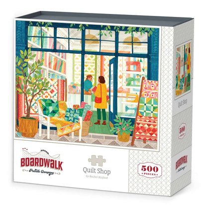 Quilt Shop 500 Piece Jigsaw Puzzle | Boardwalk