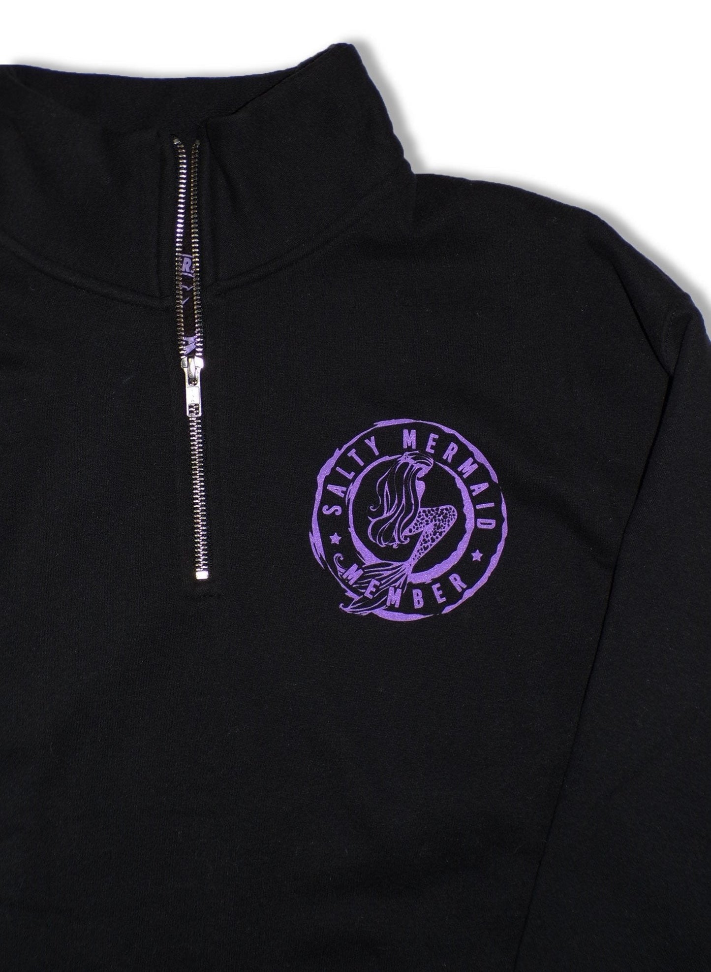 'Rest Break' Quarter Zip Sweatshirt