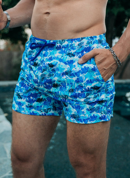 Men’s 5” Inseam Swim Trunks | Saltwater Petals