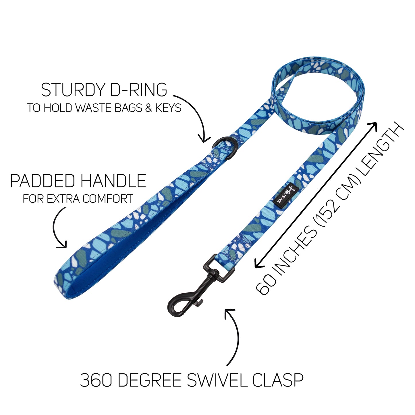 Dog Leash - Santorini