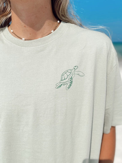 Save The Sea Turtles Recycled T-Shirt