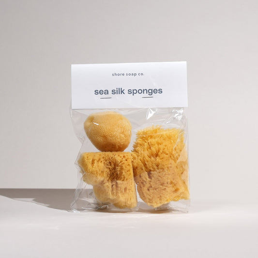 Sea Silk Sponges - Pack of 3