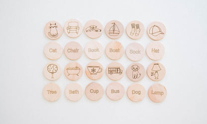 Sight Words Matching Tiles