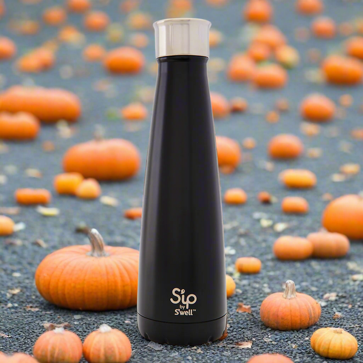 Black Licorice Stainless Steel Water Bottle