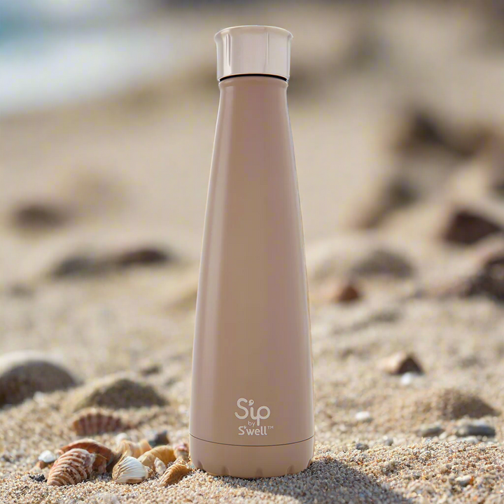 Steel Grey Stainless Steel Water Bottle
