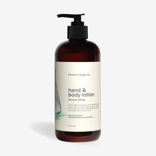 Smooth Sailing Hand & Body Lotion (Amber)