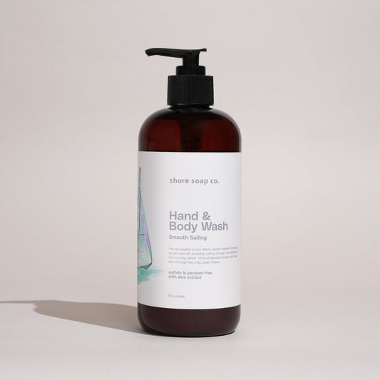 Smooth Sailing Hand & Body Wash (Amber)
