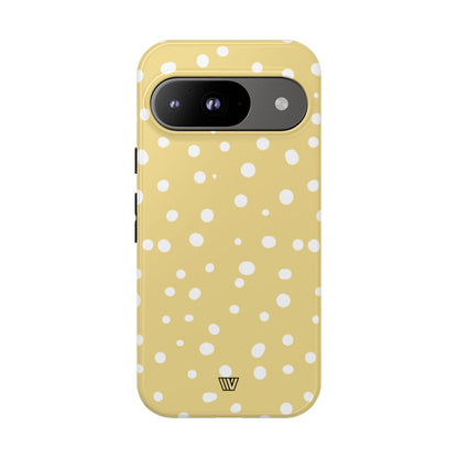 MUTED YELLOW DOTS | Tough Phone Case
