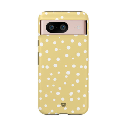 MUTED YELLOW DOTS | Tough Phone Case