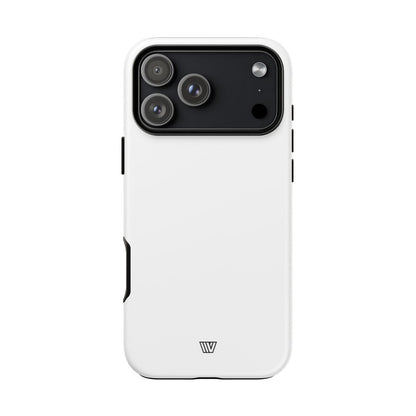 ALL WHITE | Tough Phone Case