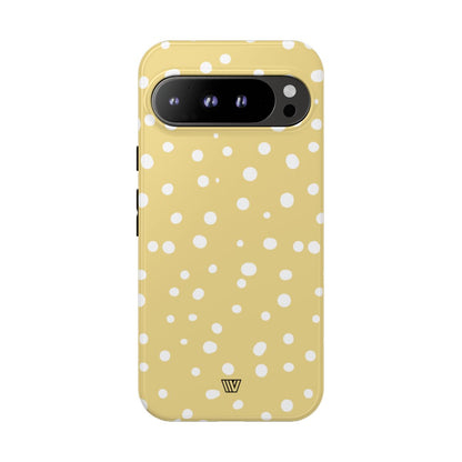 MUTED YELLOW DOTS | Tough Phone Case