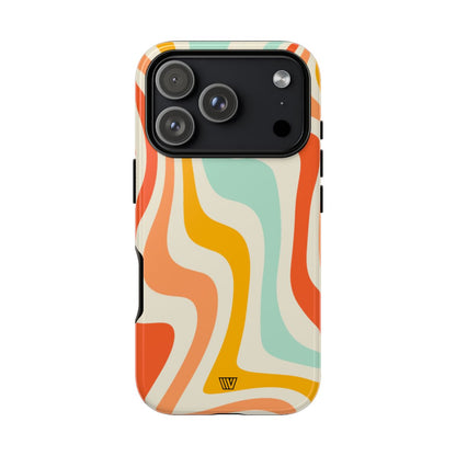RETRO GROOVY SWIRLS | Tough Phone Case
