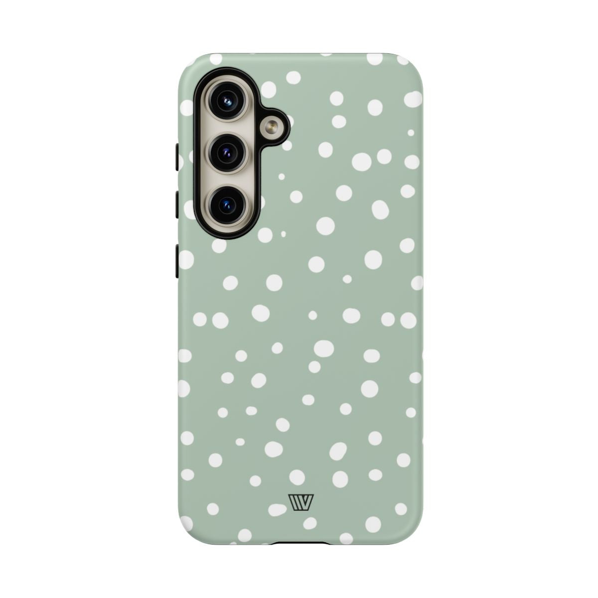 PASTEL GREEN DOTS | Tough Phone Case