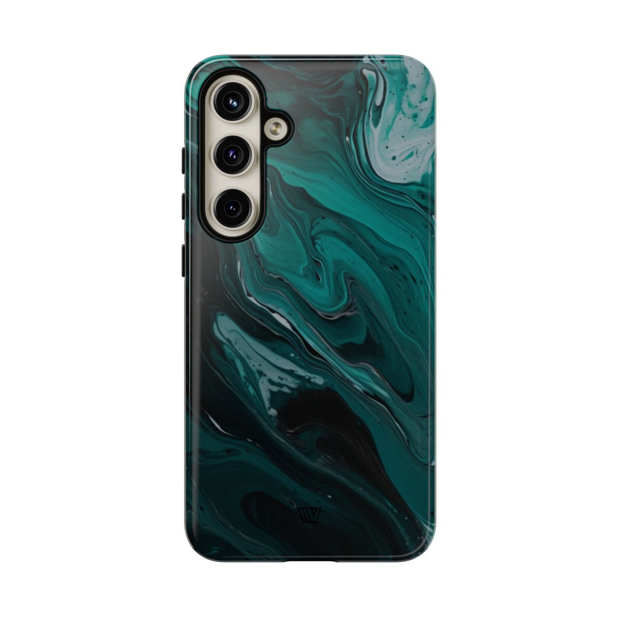 TEAL PAINT SWIRL | Tough Phone Case