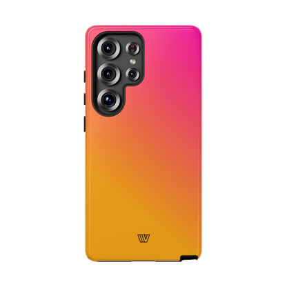 HOT PINK ORANGE | Tough Phone Case