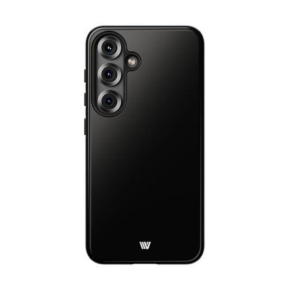JET BLACK | Tough Phone Case