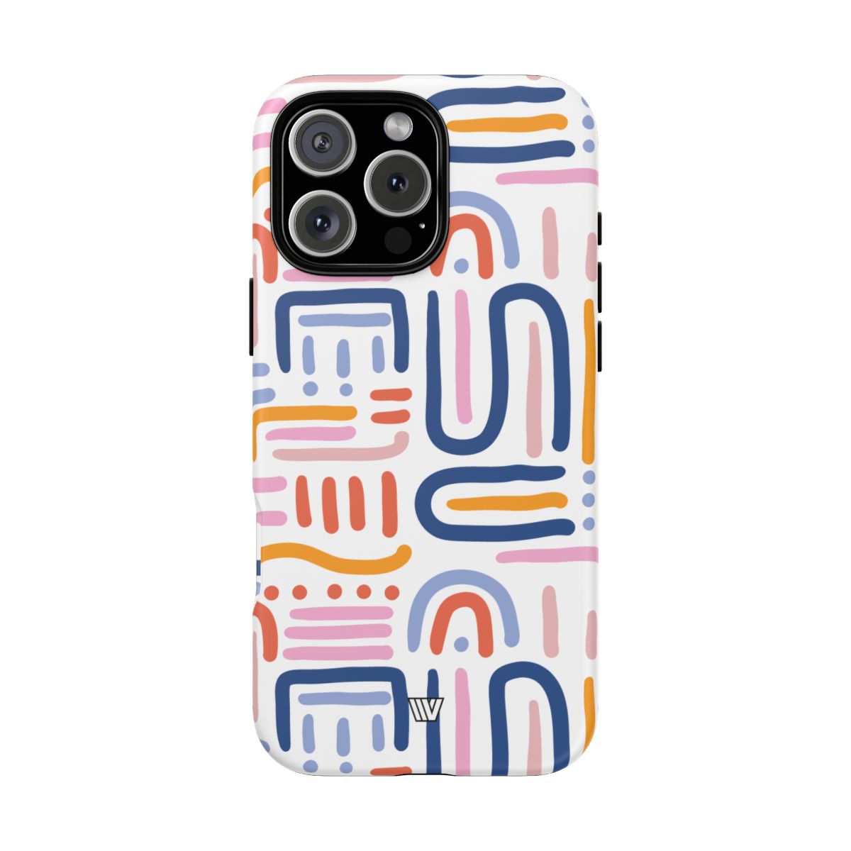 MEMPHIS BOLD LINES | Tough Phone Case
