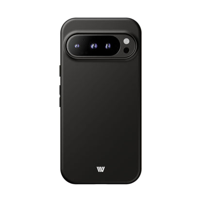 JET BLACK | Tough Phone Case
