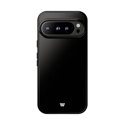 JET BLACK | Tough Phone Case