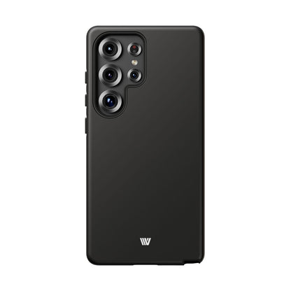 JET BLACK | Tough Phone Case