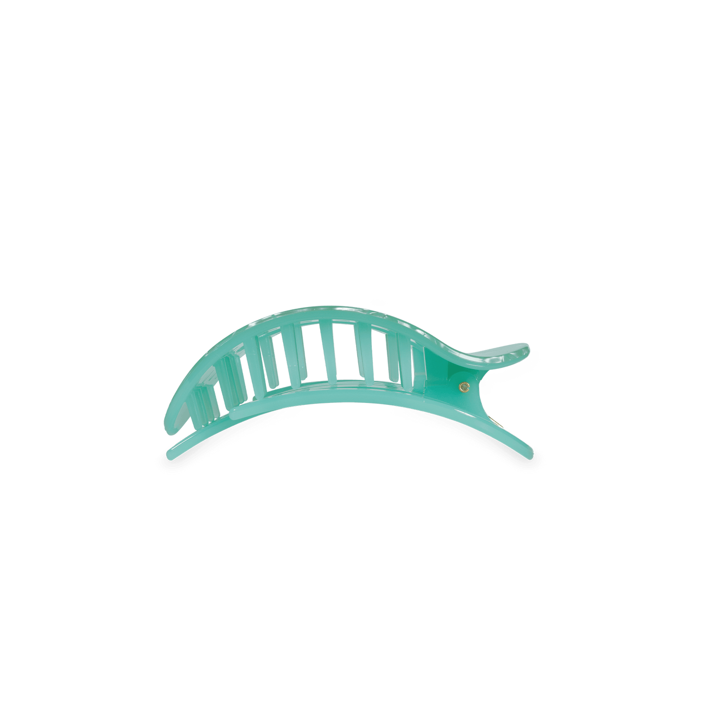 Spring Splash Small Flat Round Hair Clip