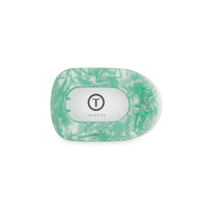 Spring Splash Small Flat Round Hair Clip