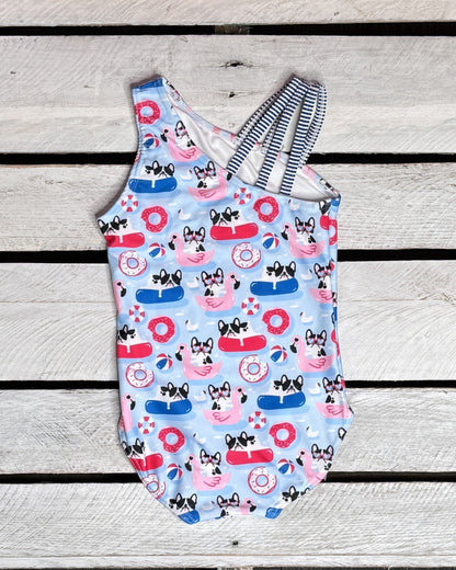 Pool Pups Asymmetric Strappy
