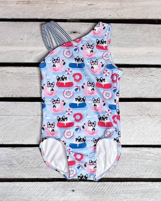 Pool Pups Asymmetric Strappy