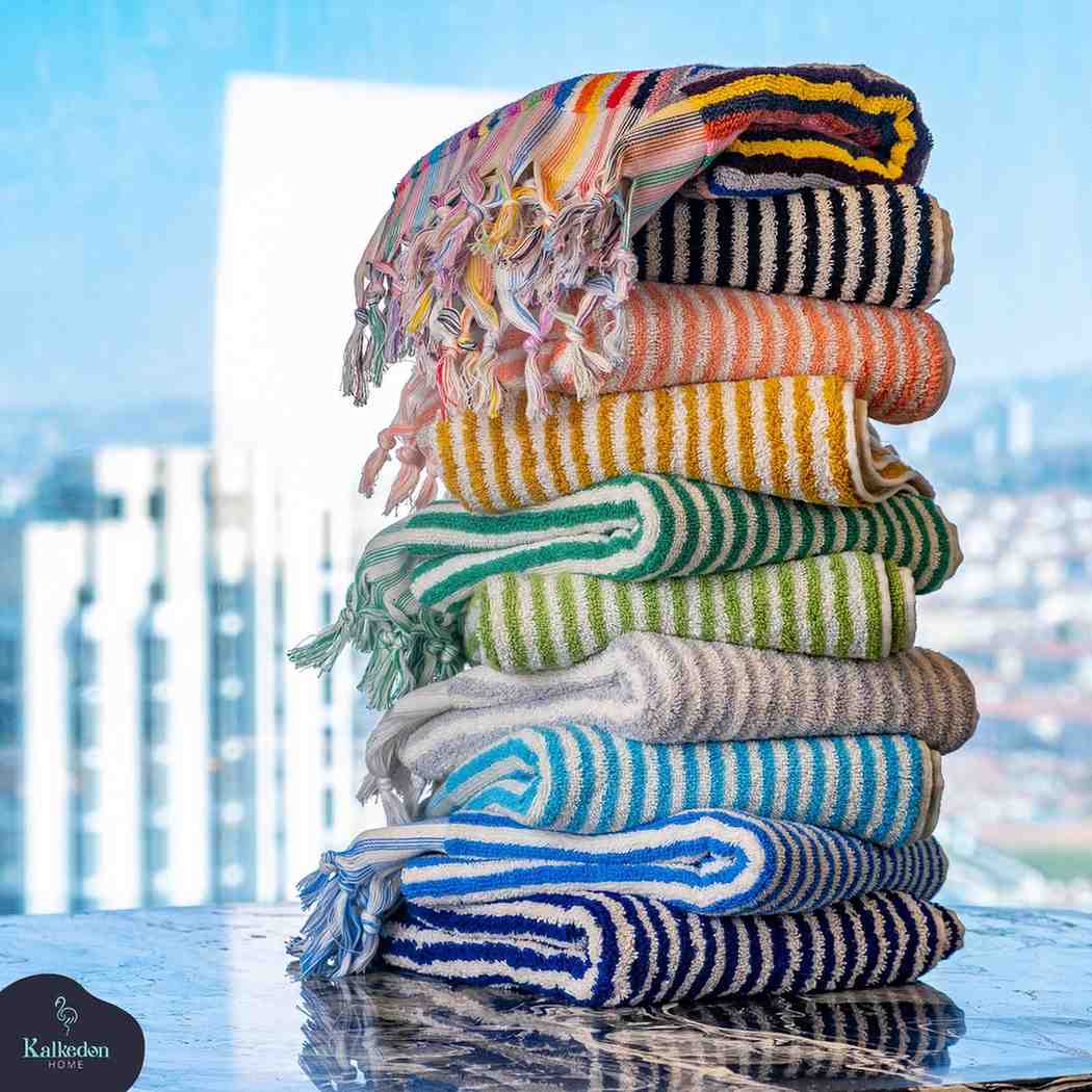 Striped Hand Towel