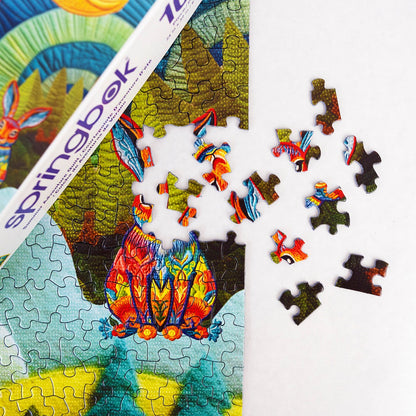 Summer Adventure Quilt 1000 Piece Jigsaw Puzzle by Springbok Puzzles
