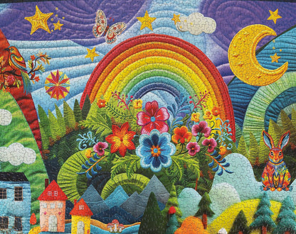 Summer Adventure Quilt 1000 Piece Jigsaw Puzzle by Springbok Puzzles