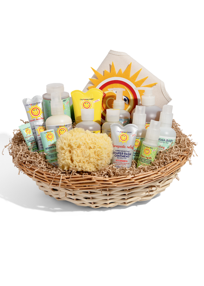 Super Deluxe Newborn Gift Basket