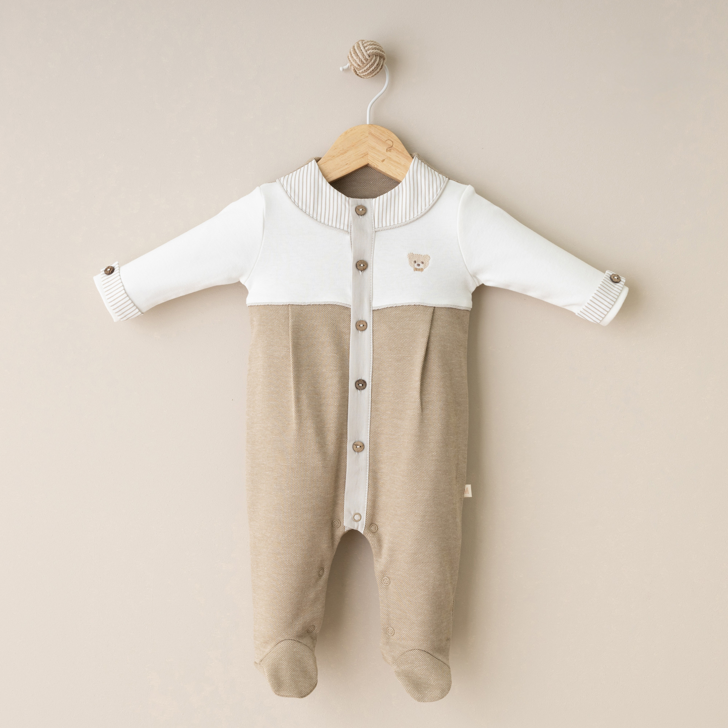 Teddy Collar Romper