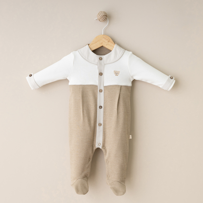Teddy Collar Romper