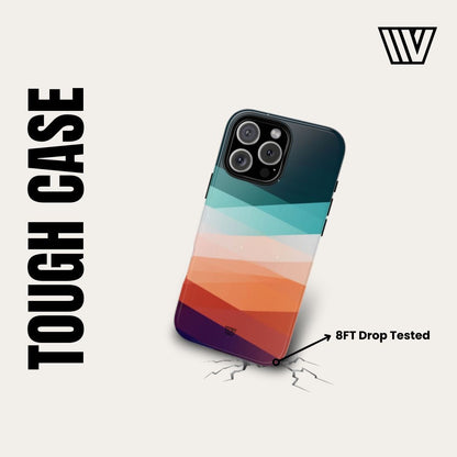 ABSTRACT SPIRAL ORANGE | Tough Phone Case