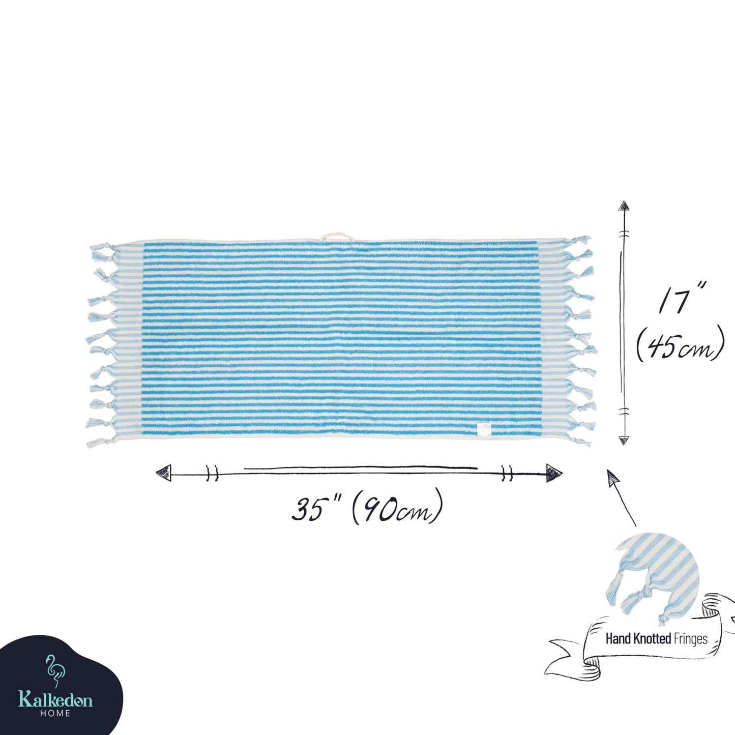 Striped Hand Towel